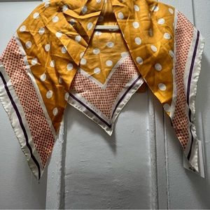 Marni at h & M triangular scarf.